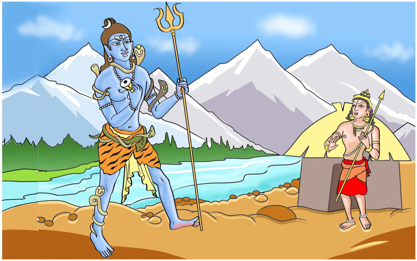 Birth of Ganesha Katha Kids